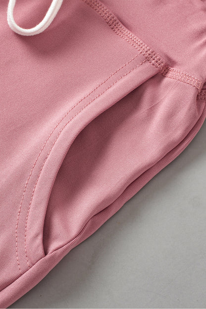 Fuchsia joggers with pockets