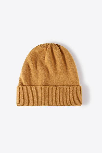 Cuff Knitted Beanie.