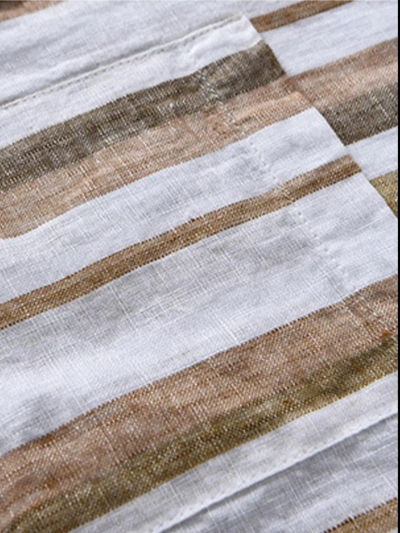 Men's Plus Size Striped Short Sleeve Shirt Simply Love