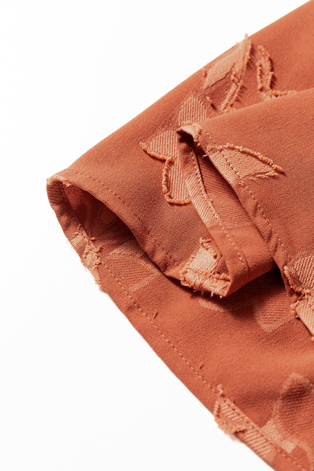 Premium Cinnamon Plus Size Textured 3D Flower Dress Ruffle Hem Long Dear-Lover Dropshipping