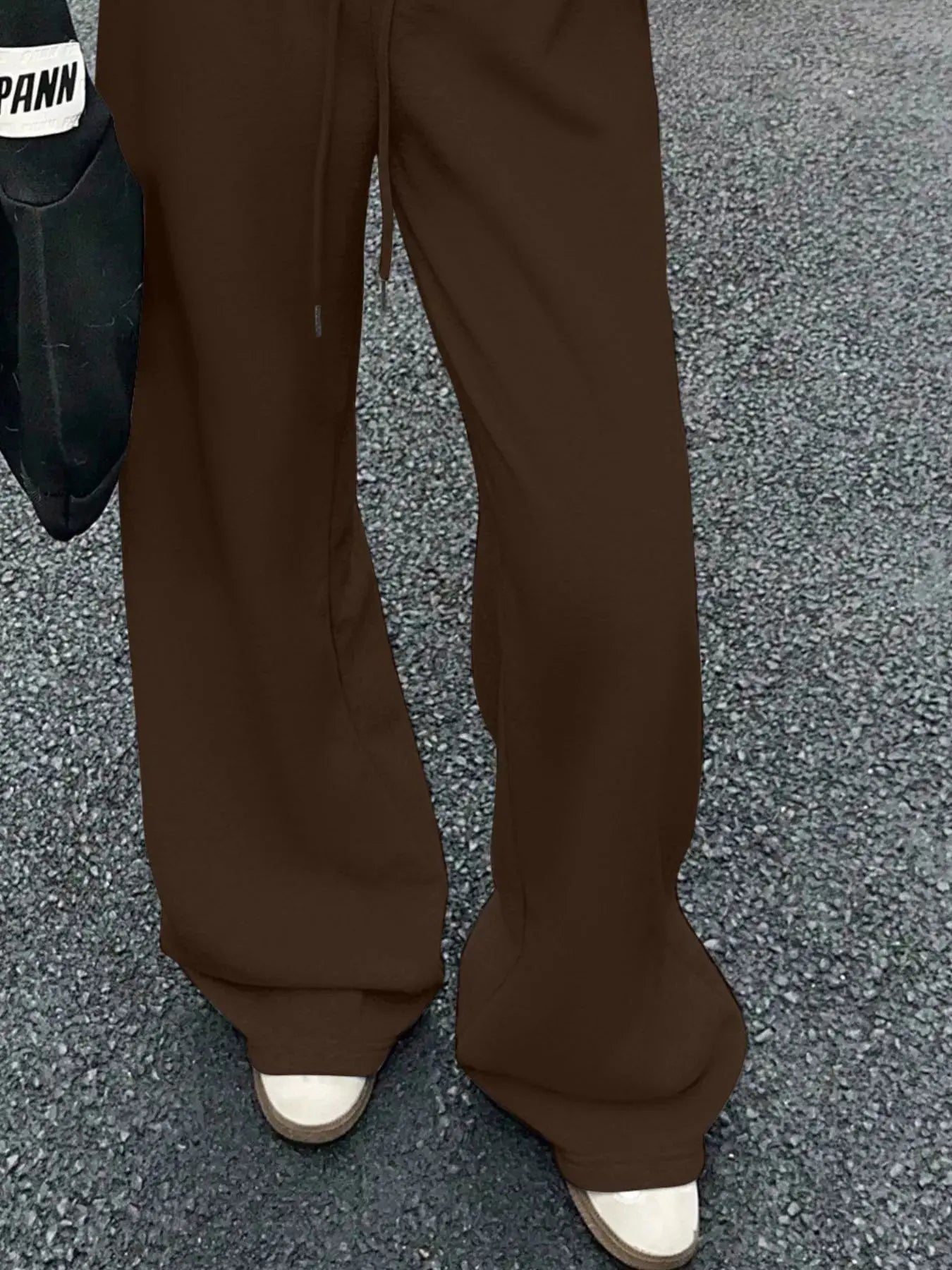 Wide Leg Drawstring Sweatpants Simply Love