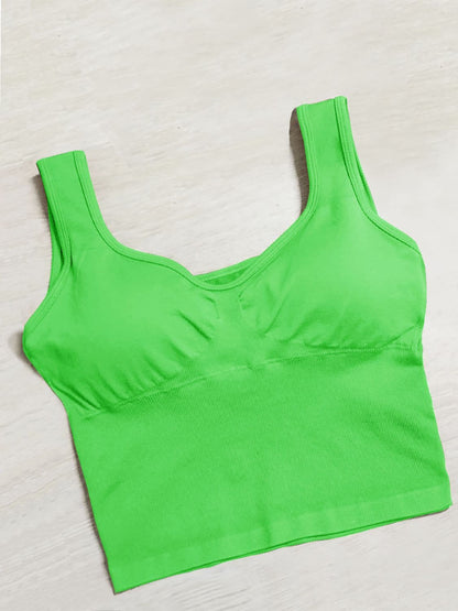 Wide Strap Active Tank.