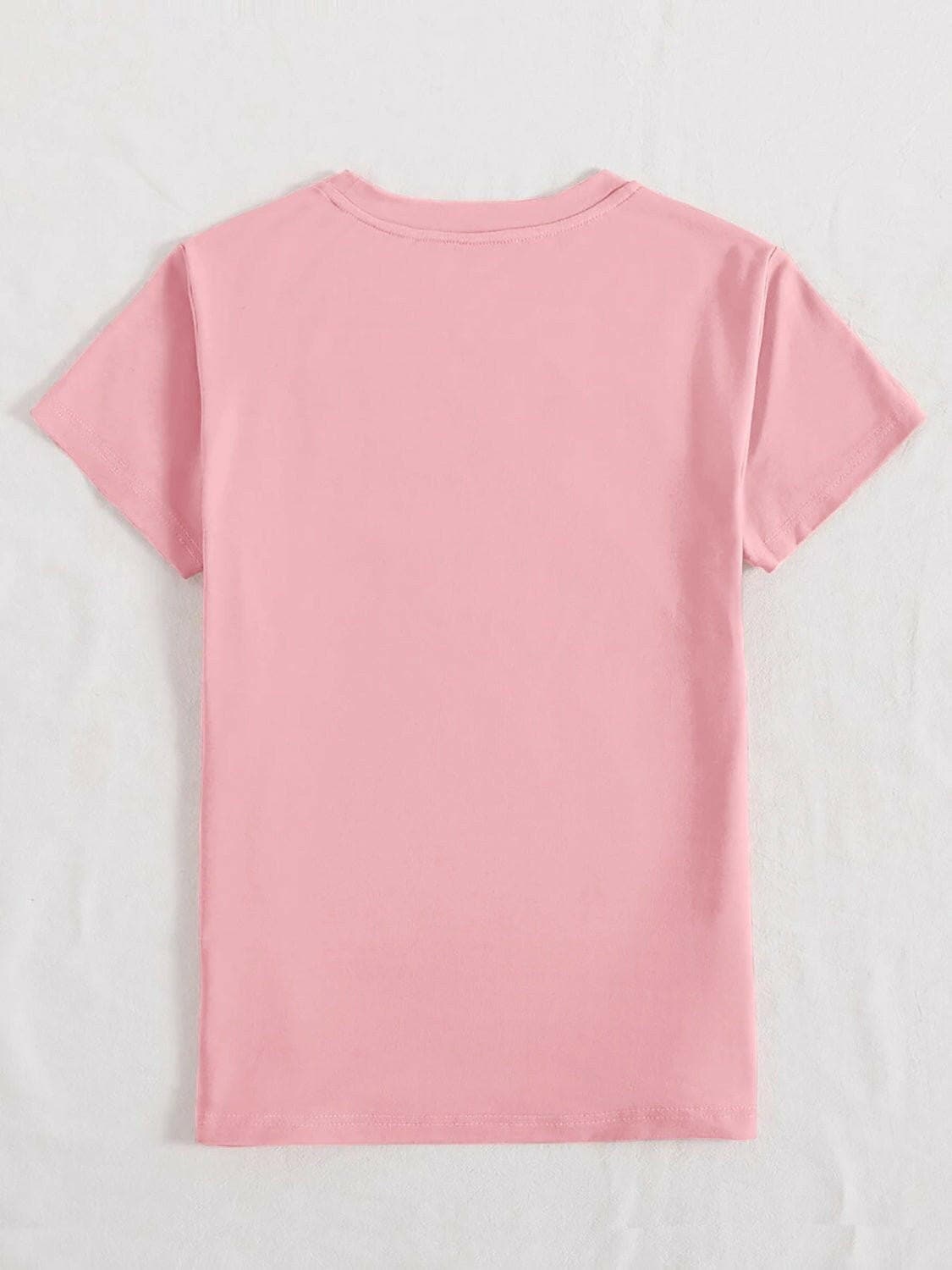 EASTER VIBES Round Neck Short Sleeve T-Shirt - Love Salve