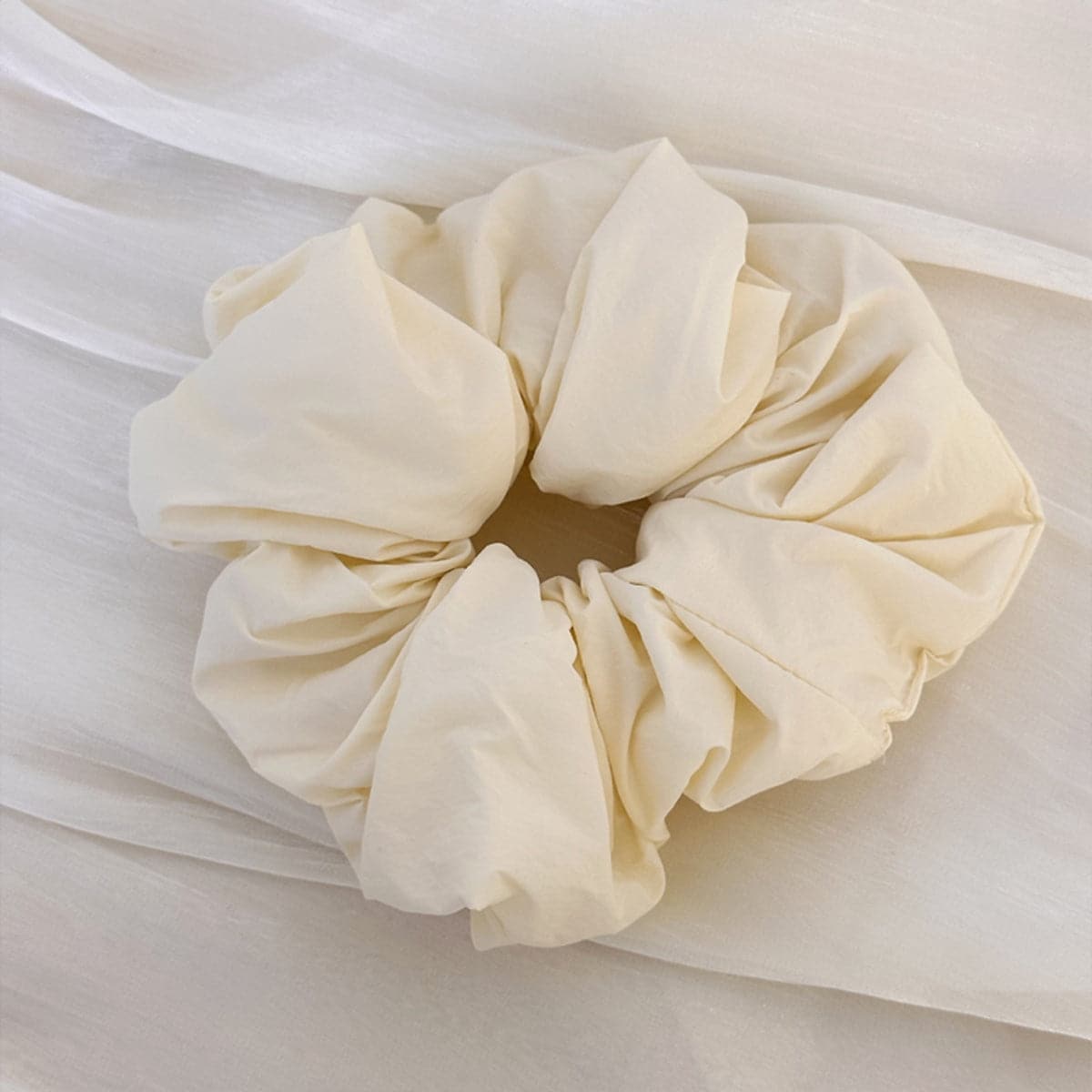 Ruched Elastic Hair Scrunchy.