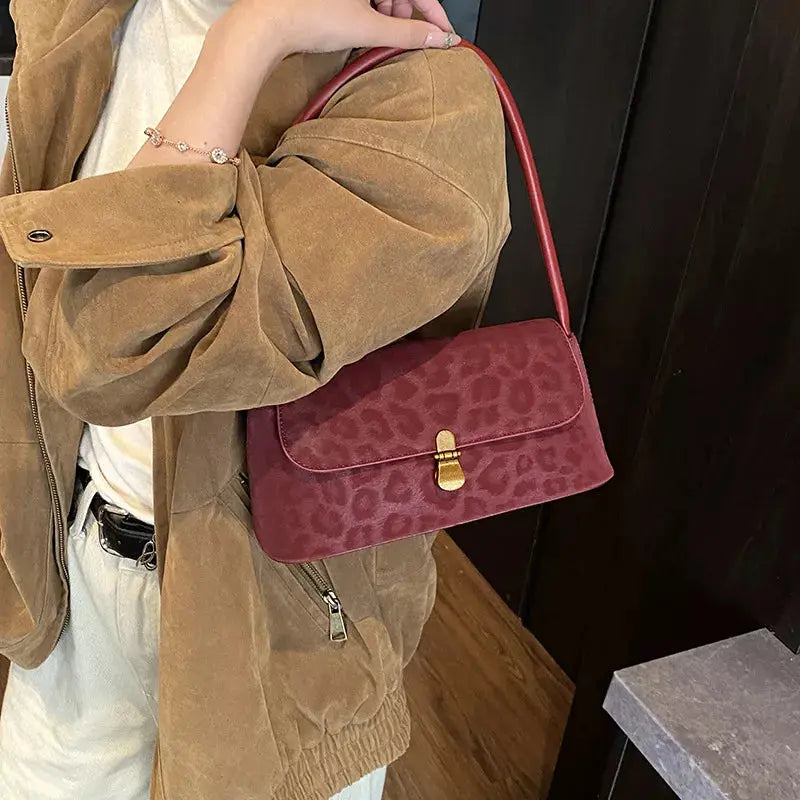 Leopard Print Shoulder Bag Simply Love