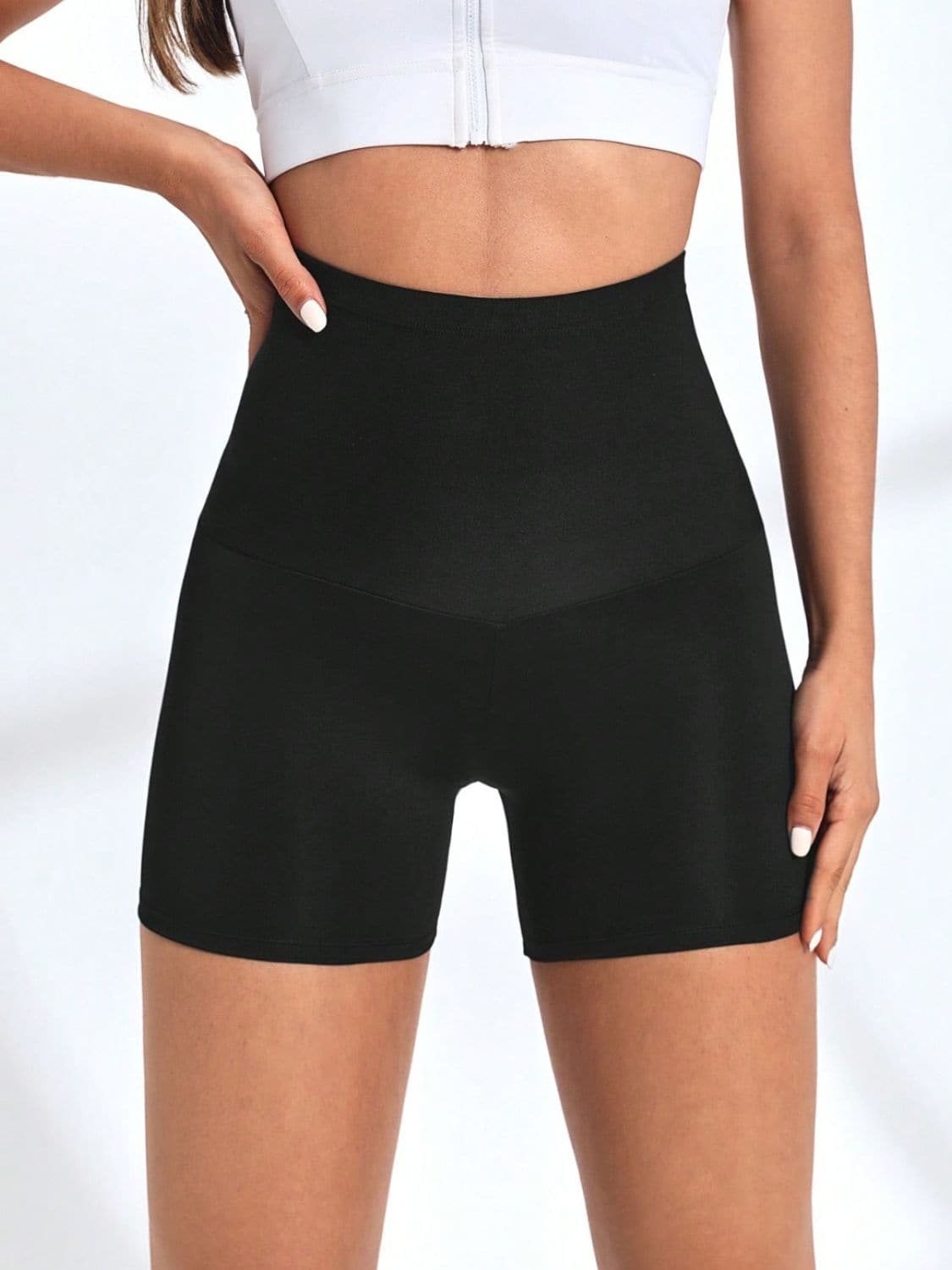 High Waist Active Shorts.