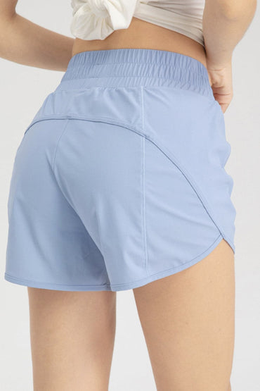 Elastic Waist Active Shorts.