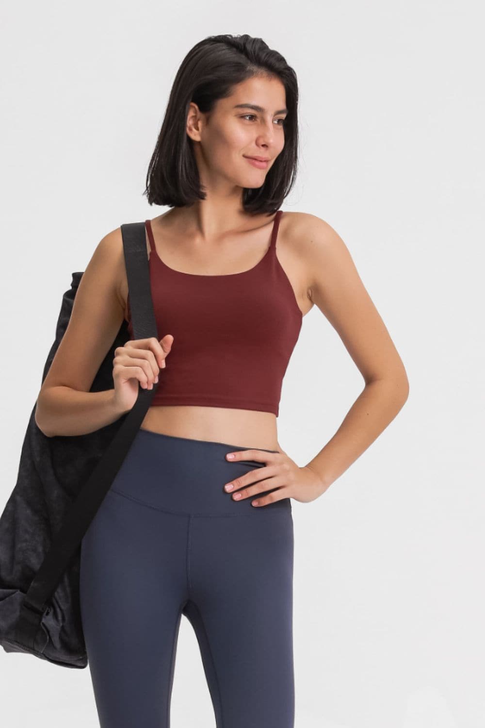 Feel Like Skin Scoop Neck Sports Cami.