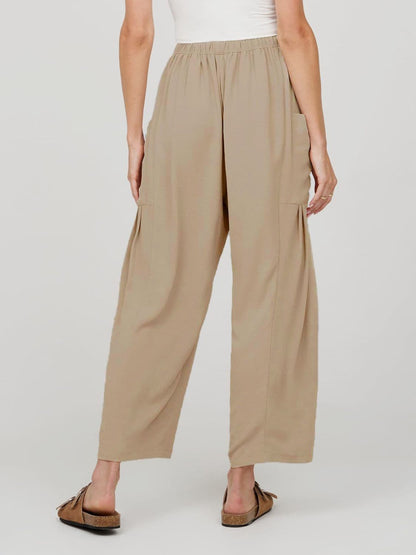 Full Size Wide Leg Pants with Pockets.