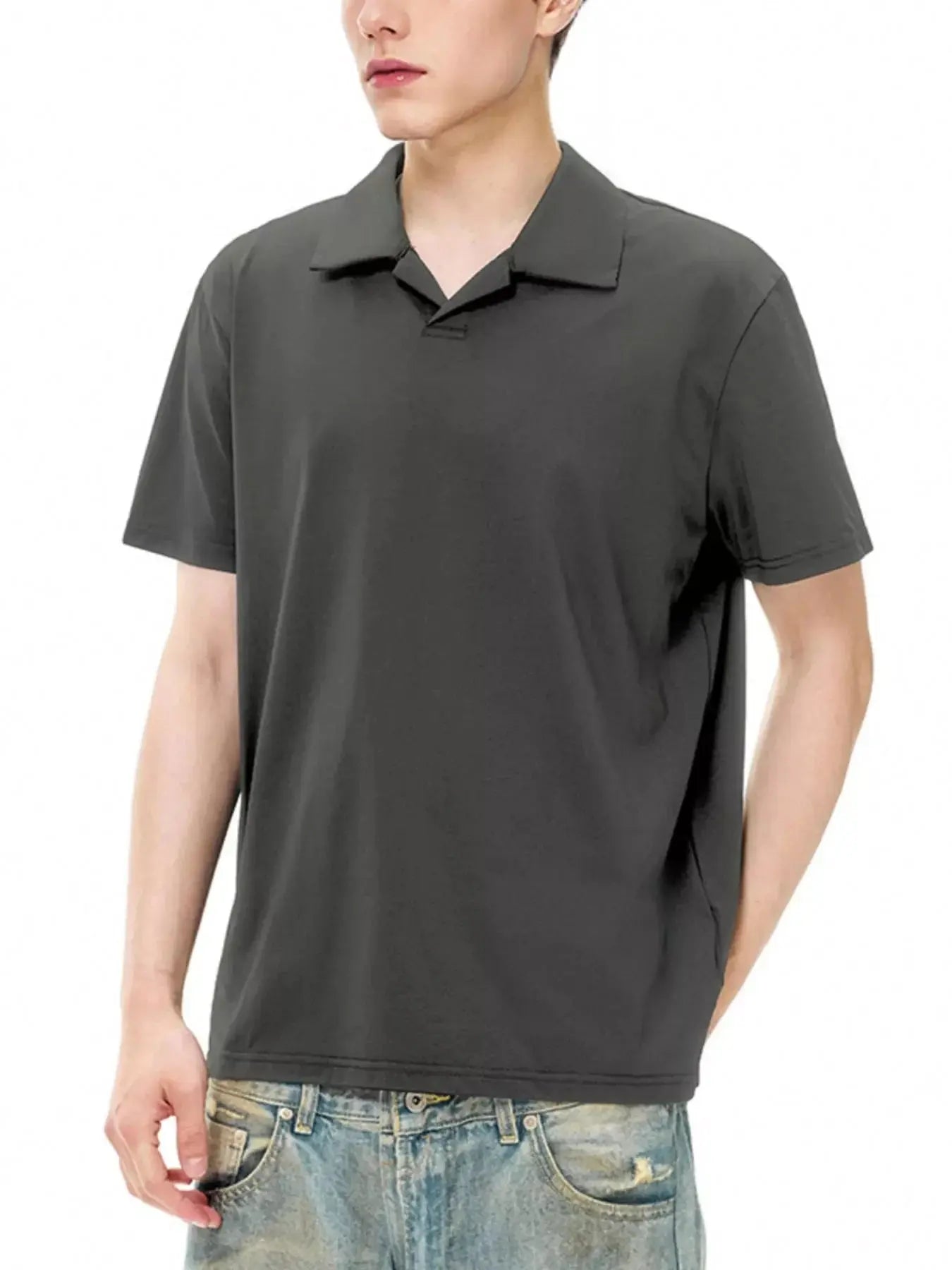 Men's Classic Fit Short Sleeve Polo Simply Love