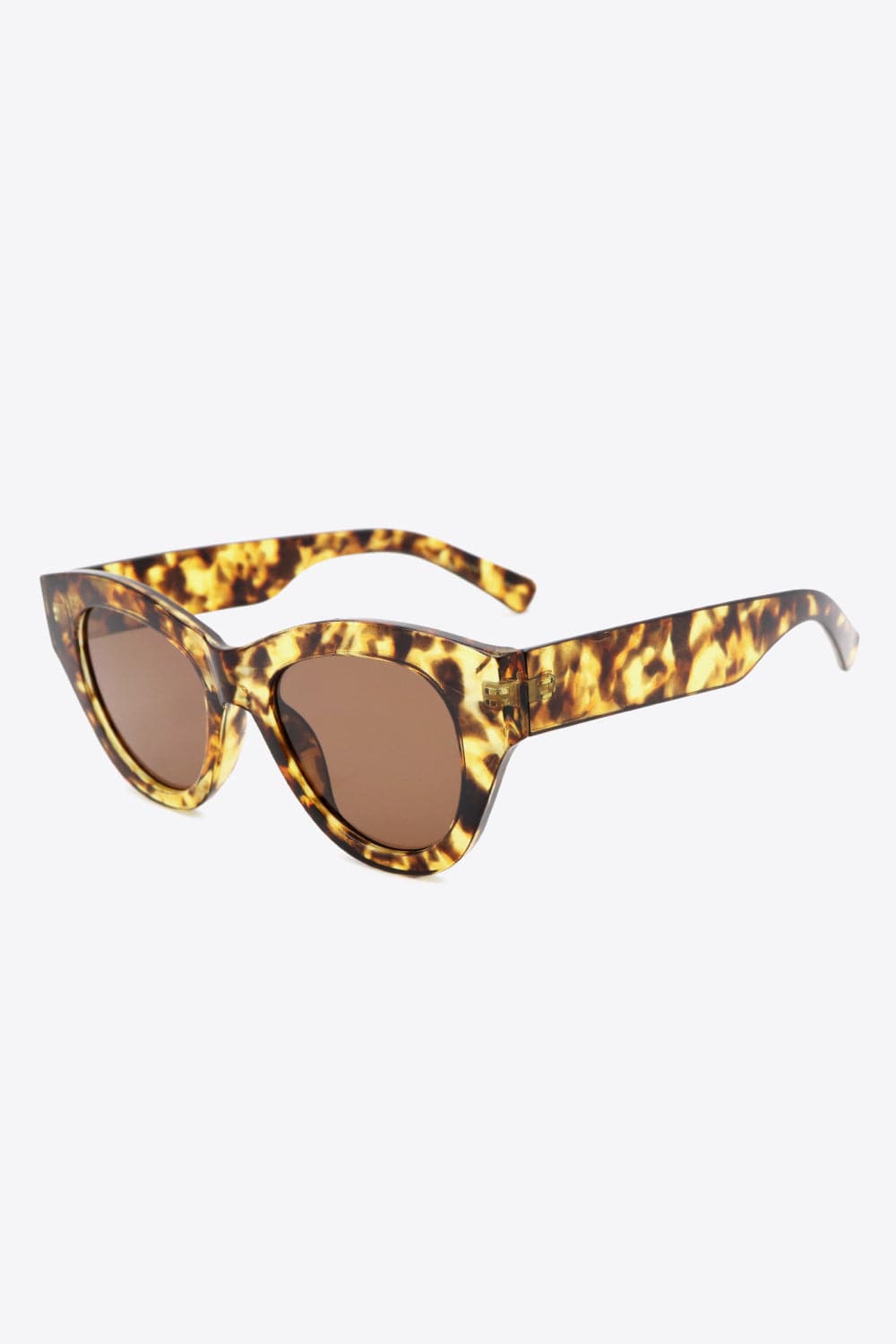 Tortoiseshell Polycarbonate Wayfarer Sunglasses.