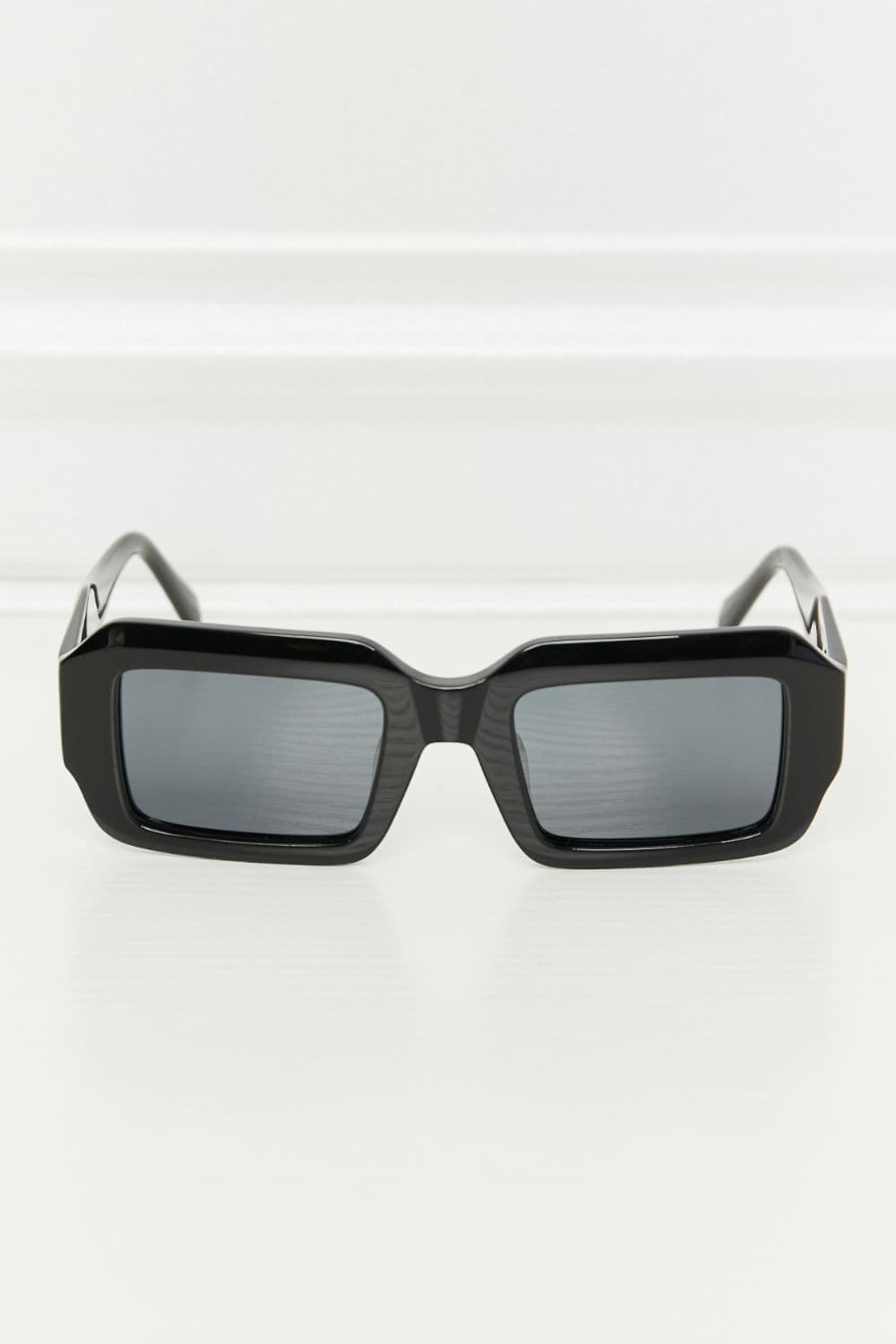 Rectangle TAC Polarization Lens Full Rim Sunglasses.