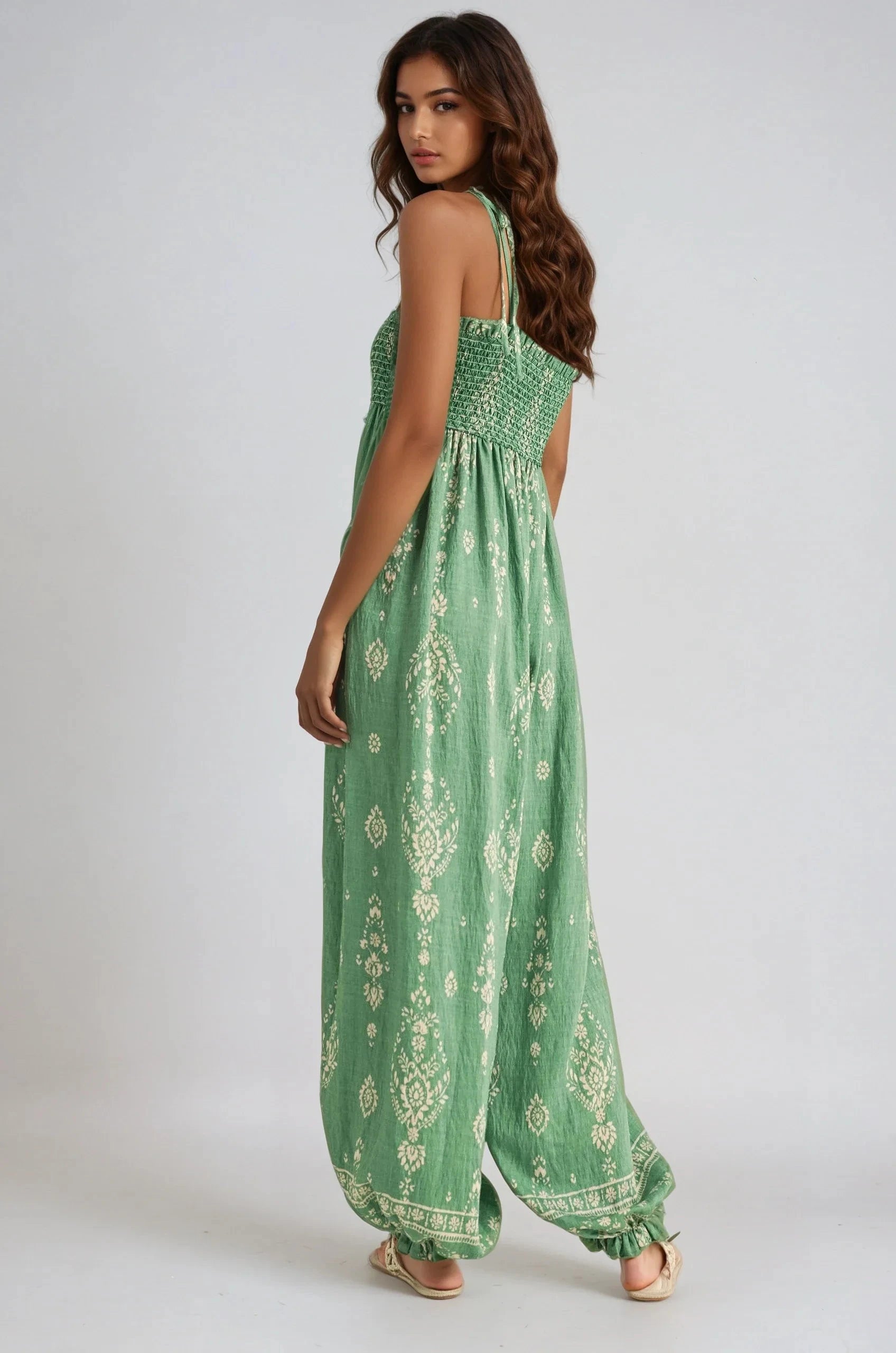 Wildflower Dreams Balloon Jumpsuit Fitkitty Culture Athleisure Wear, Yoga Wear & Women's Clothing