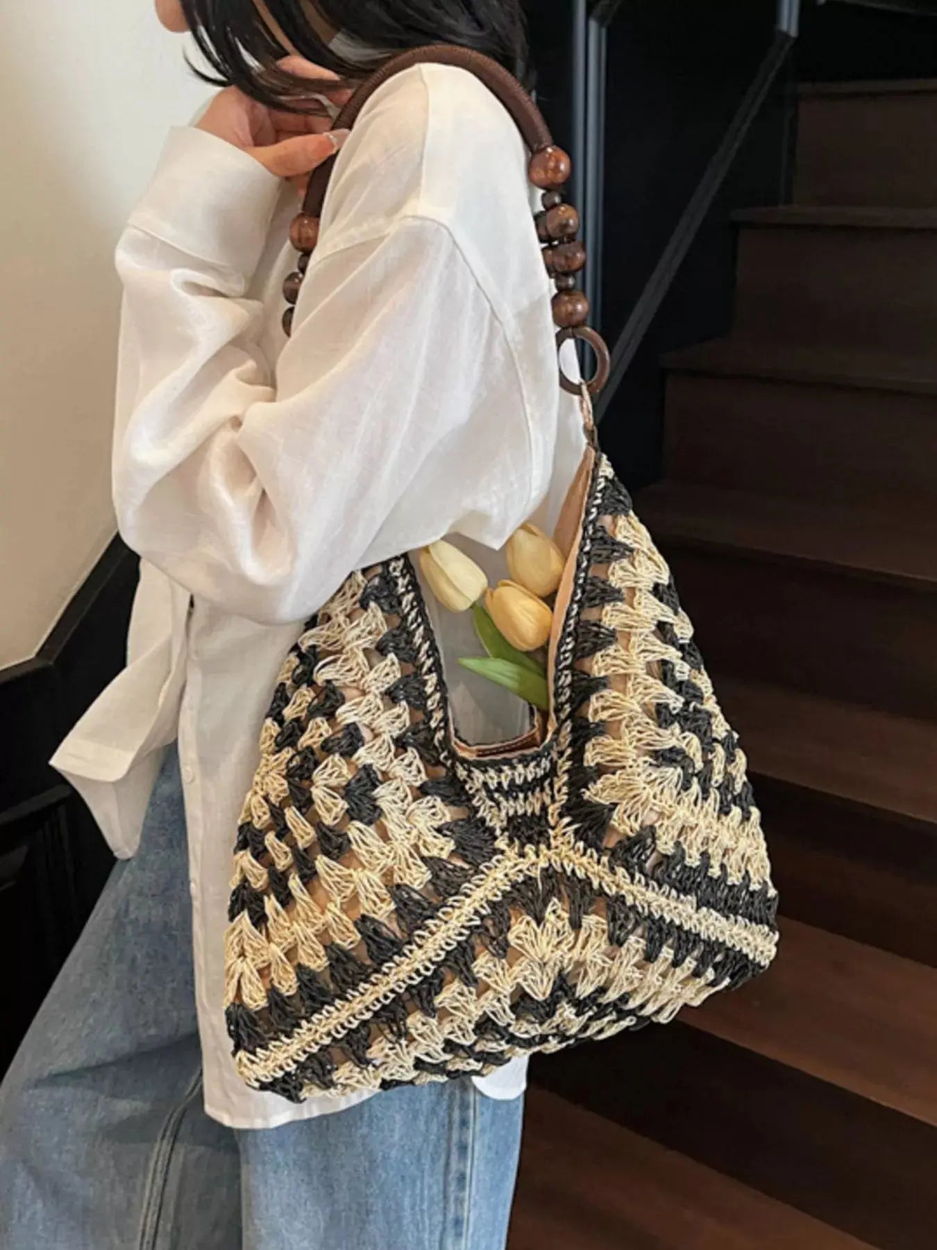 Crochet Hobo Handbag Simply Love