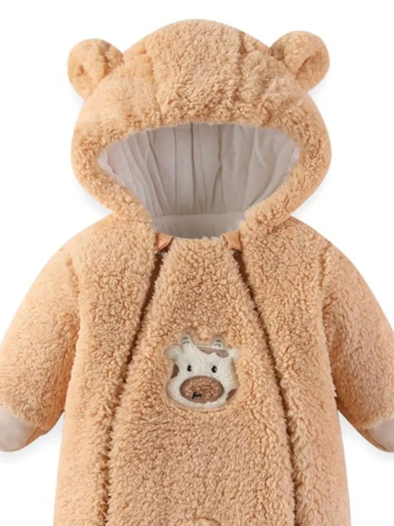 Cute Bunny Hooded Fleece One-Piece Simply Love