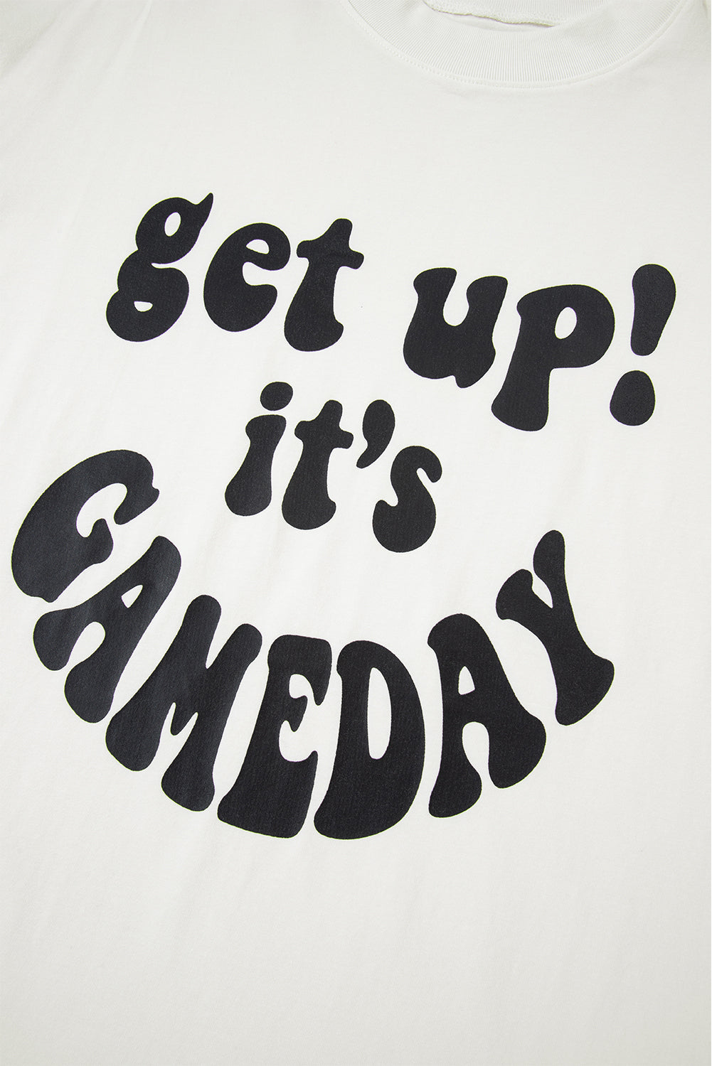 Dear-Lover Dropshipping Beige Game Day Slogan Printed
