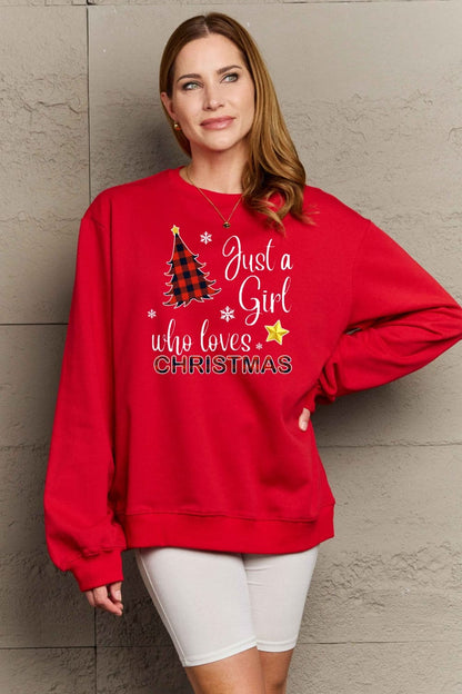 Simply Love Full Size Graphic Sweatshirt.