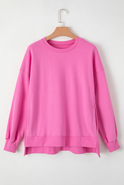 Bonbon fleece-lined sweatshirt