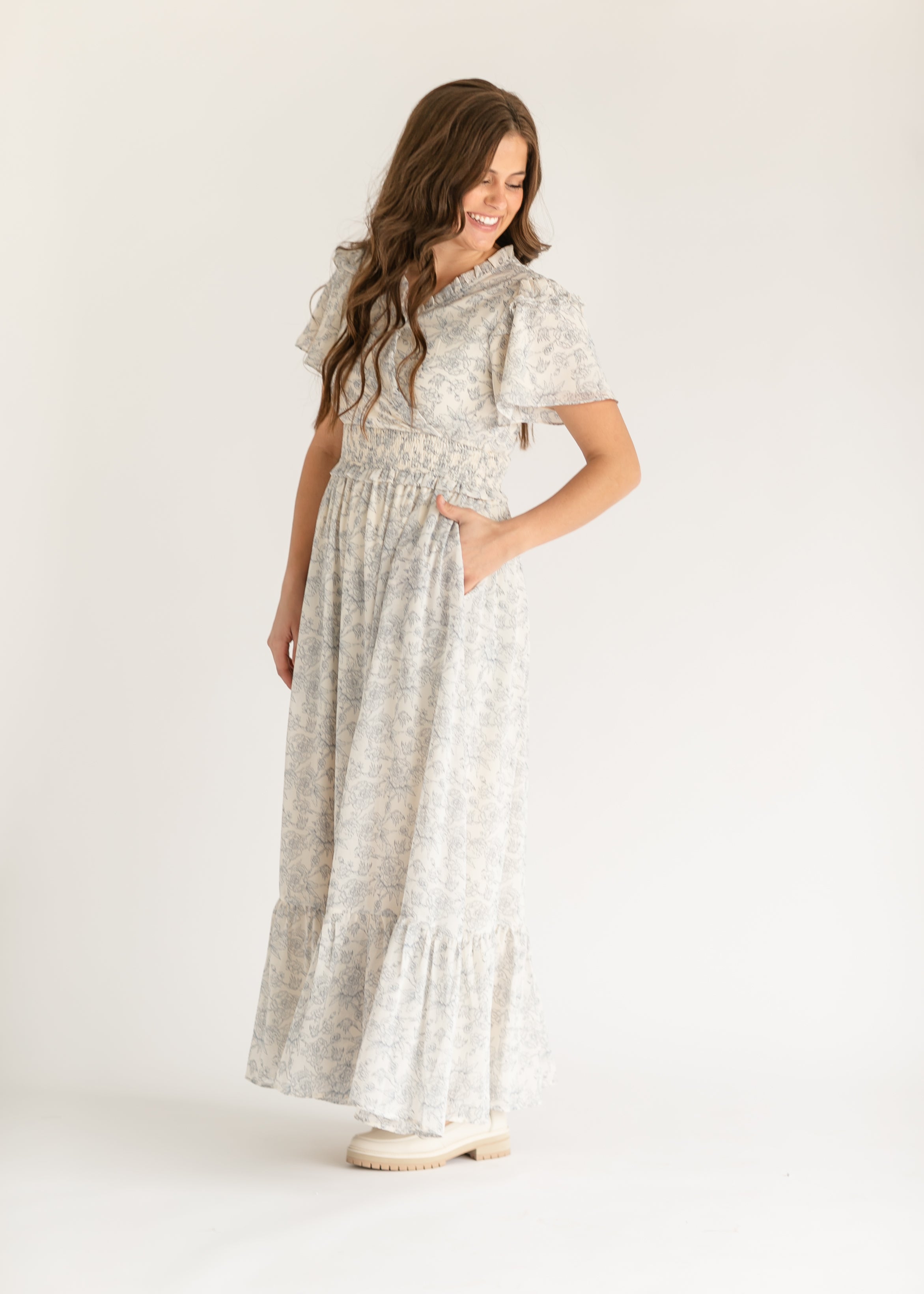 Eden Floral Maxi Dress - FINAL SALE Inherit Co.