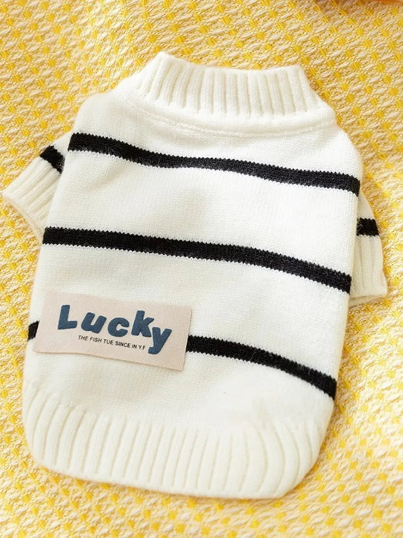 Warm Knitted Pet Sweater Simply Love