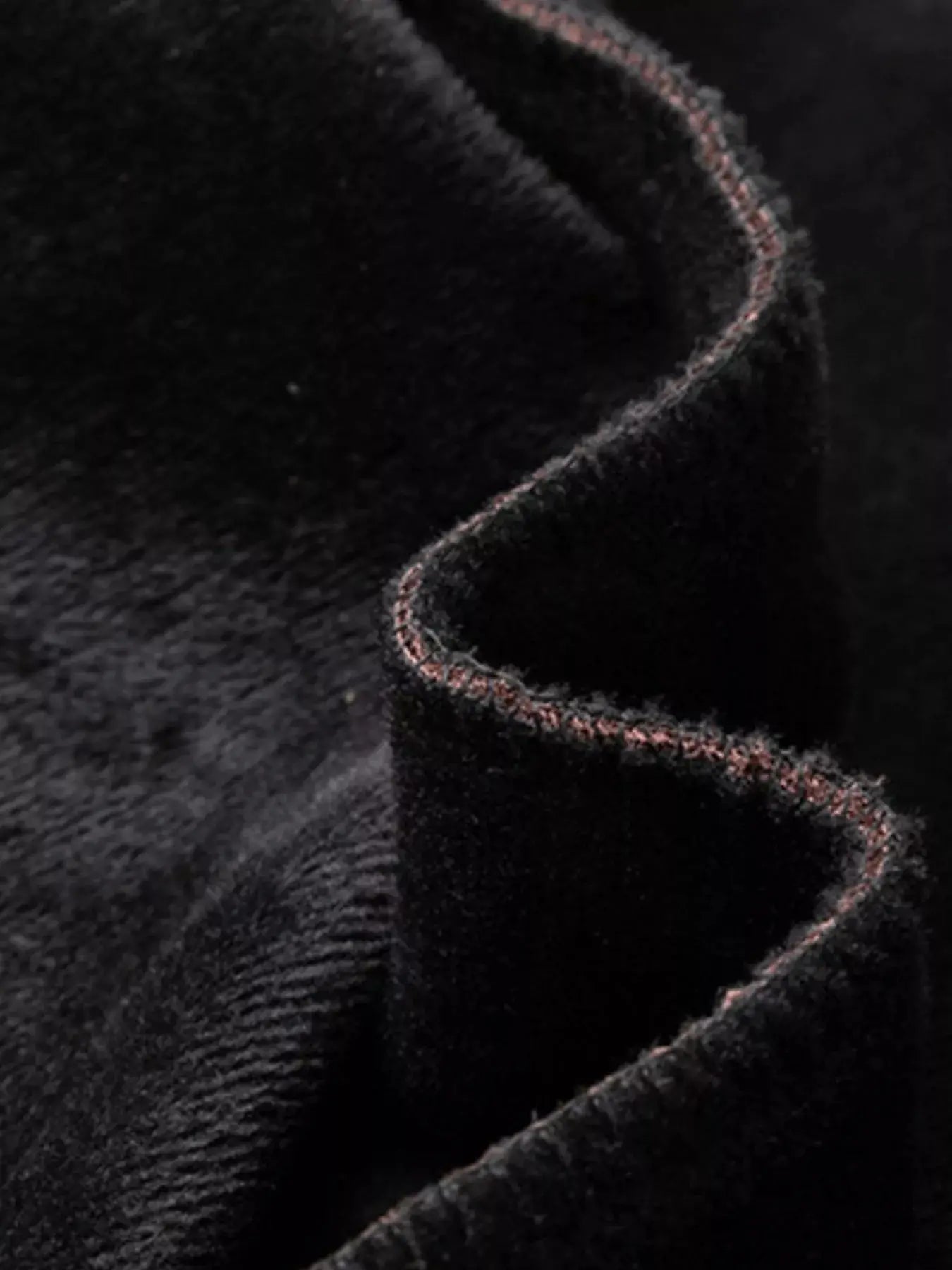 Men's Plus Size Velvet Embroidered Warm T-Shirt Simply Love