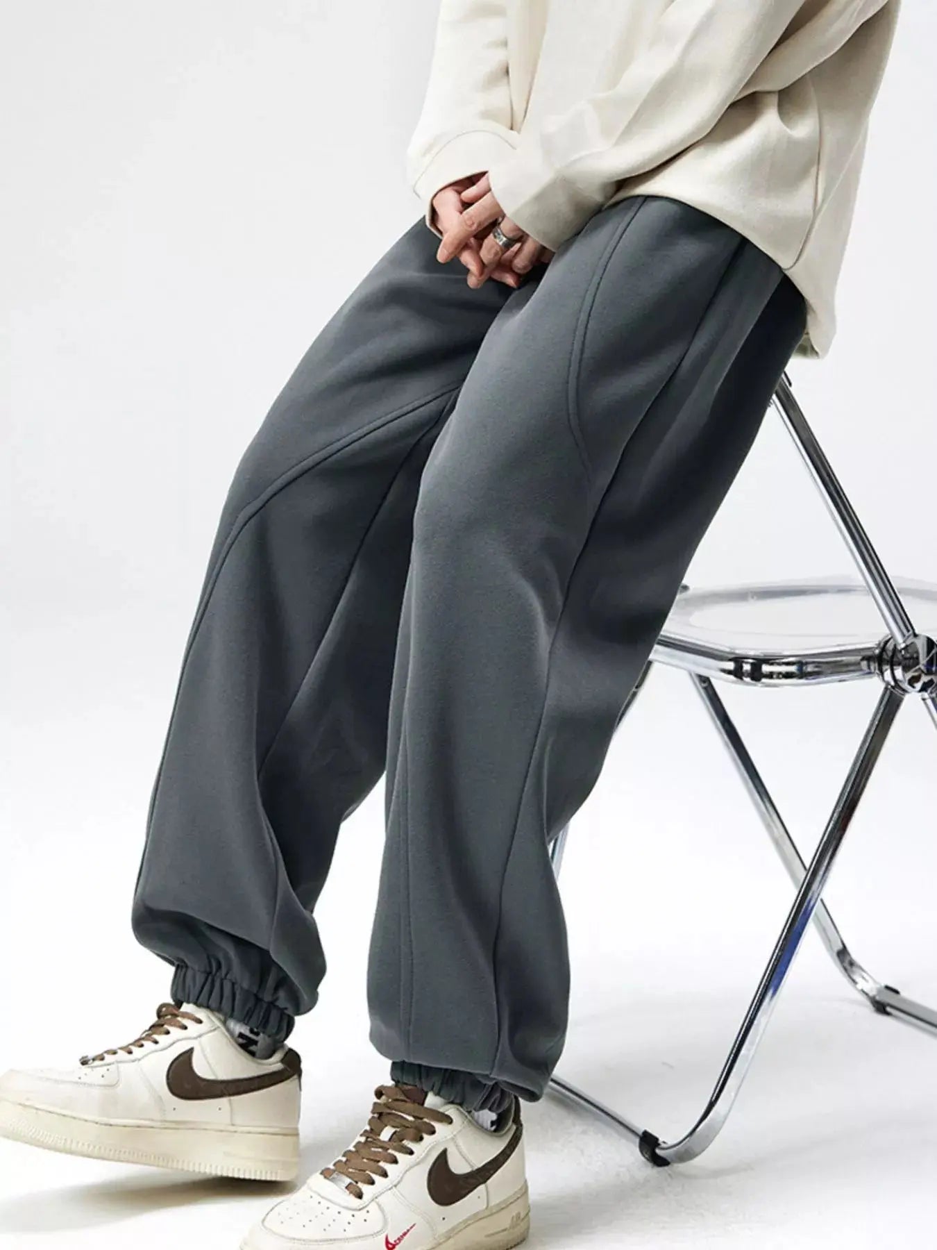 Men's Plus Size Loose Fit Drawstring Sweatpants Simply Love