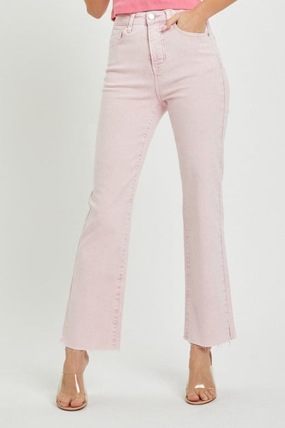 High rise tummy control jeans