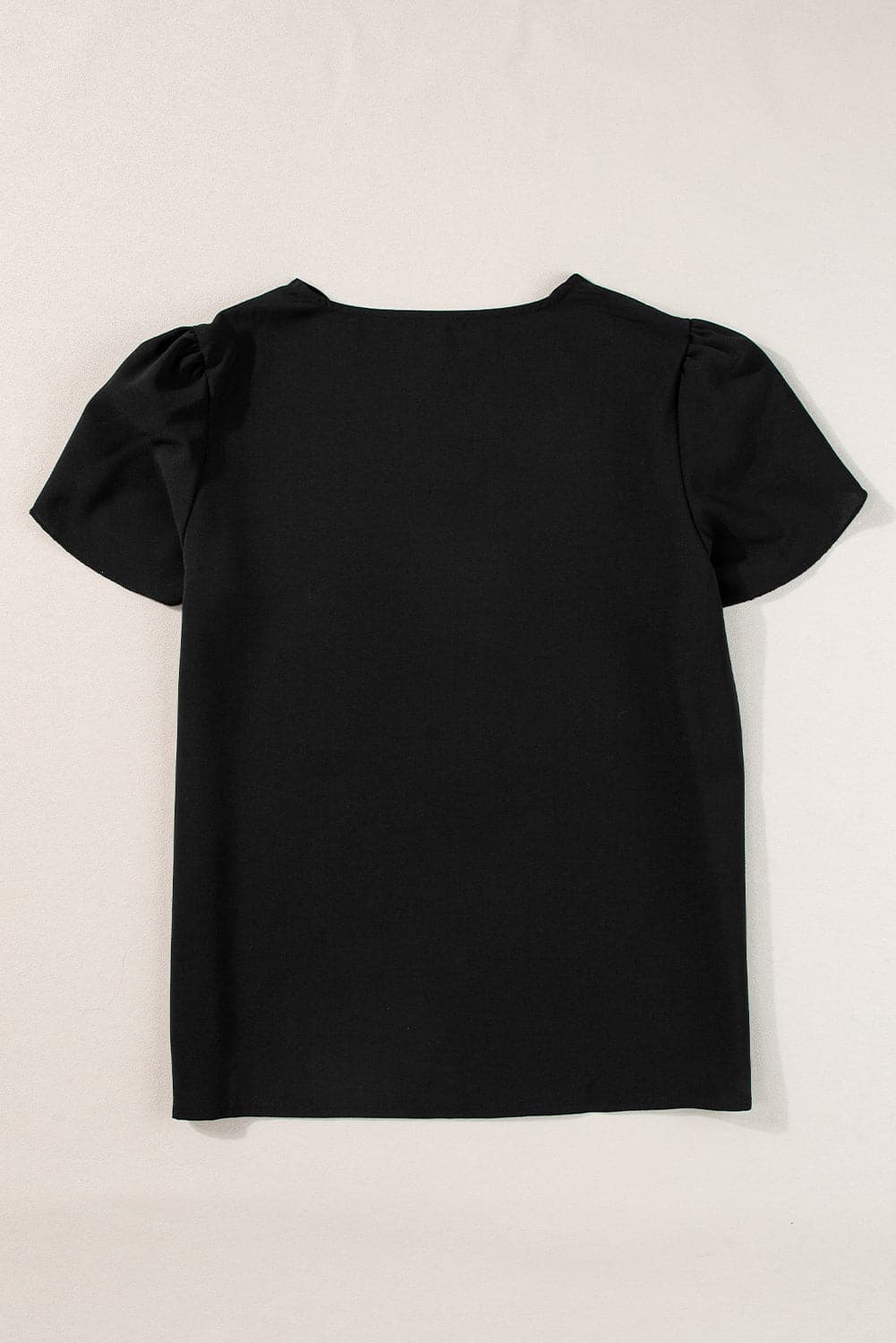 V-Neck Short Sleeve T-Shirt.