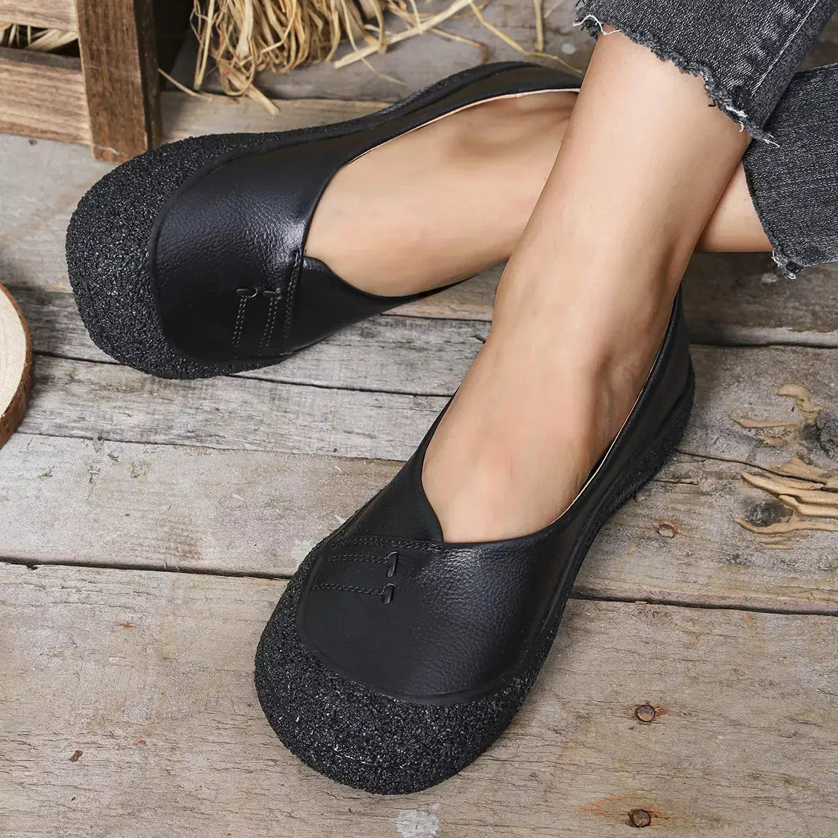 Round Toe Slip-Ons Simply Love