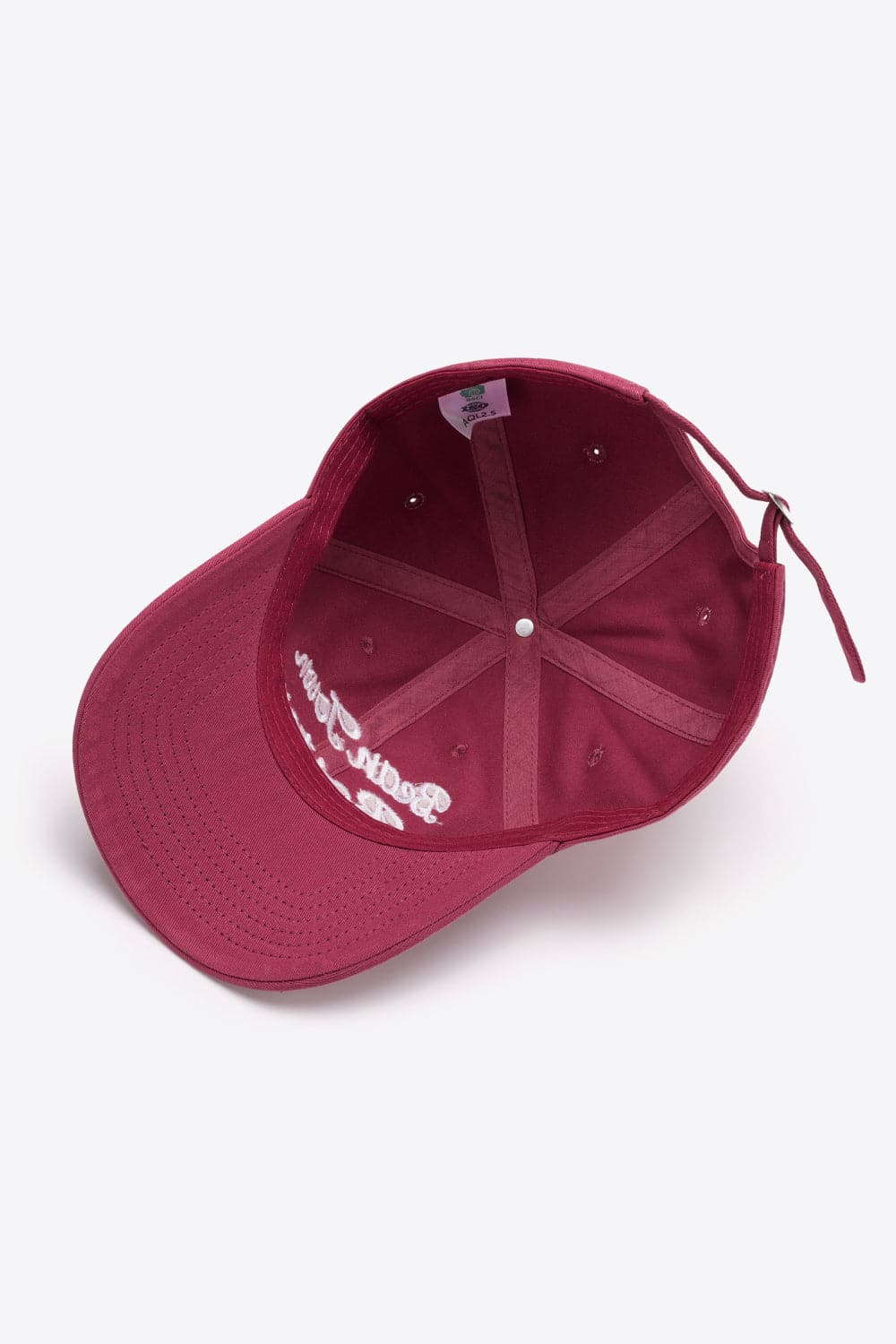 Embroidered Graphic Adjustable Baseball Cap.