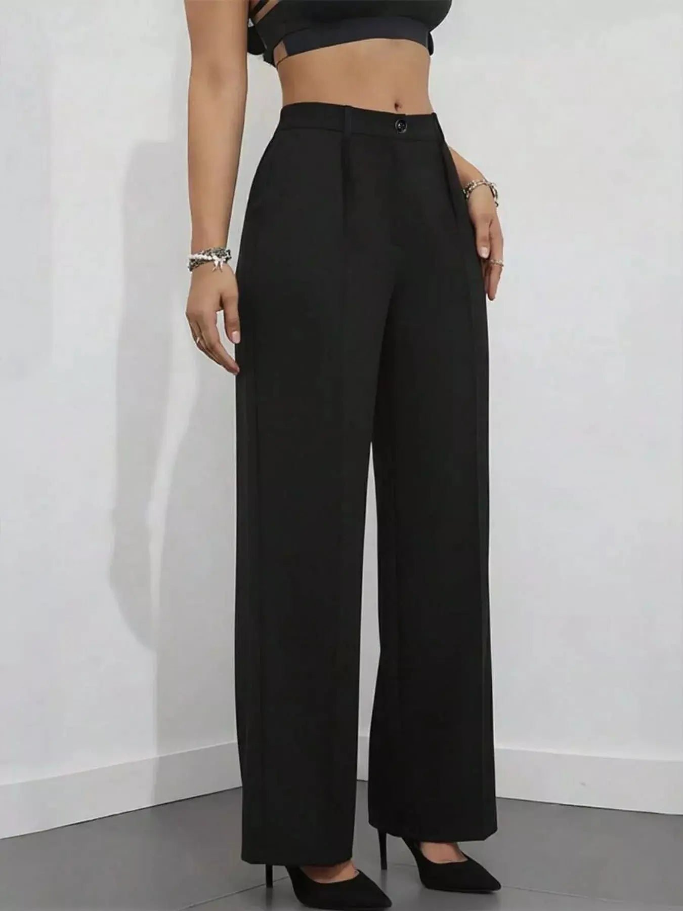 High-Waisted Wide Leg Pants Simply Love