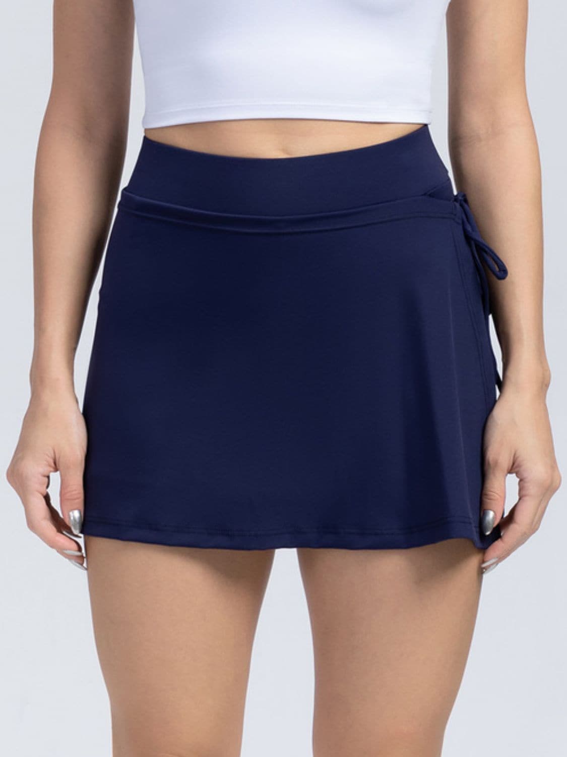 High Waist Active Skort with Pockets.