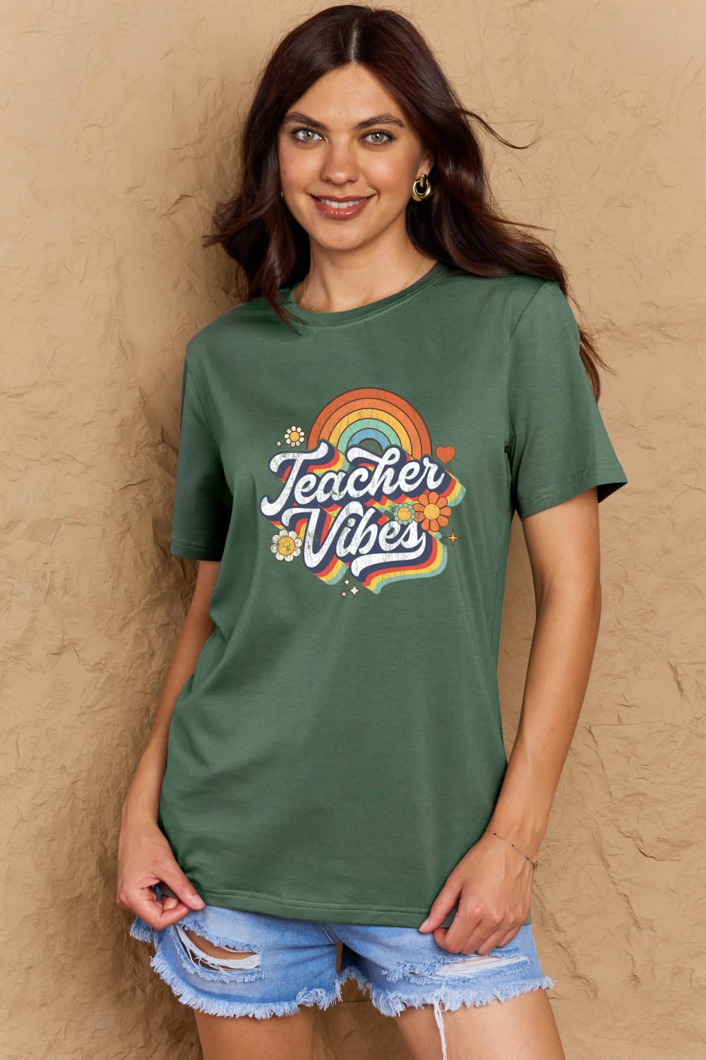 Simply Love Teacher Vibes Tee