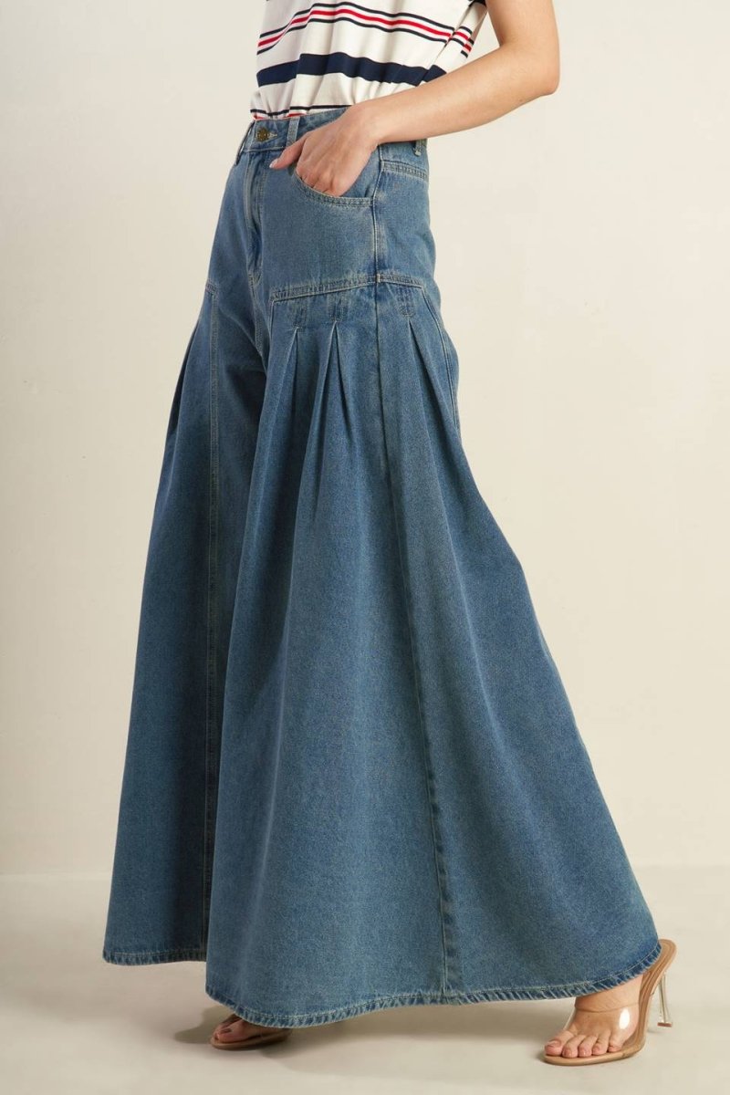 EFFORTLESS EDGE DENIM PANTS - Love Salve