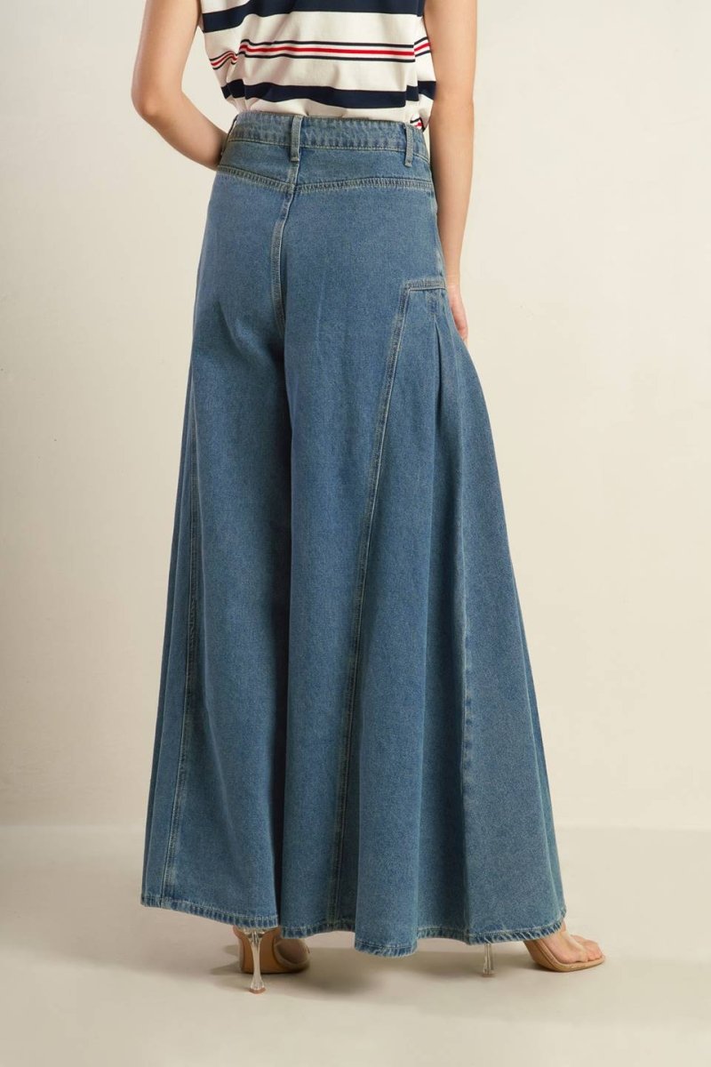 EFFORTLESS EDGE DENIM PANTS - Love Salve