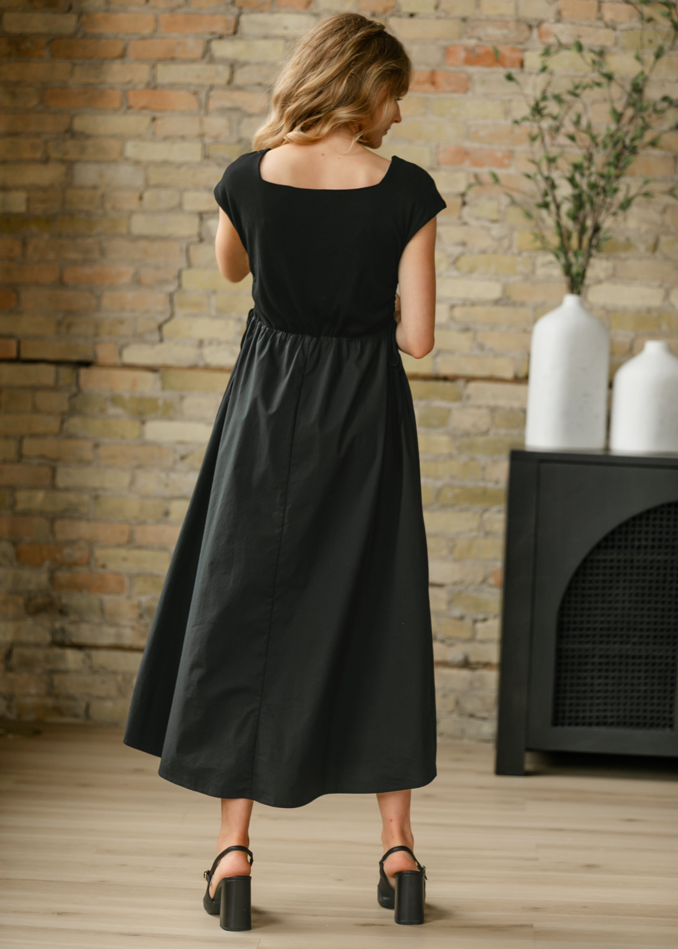Eleanor A-line Maxi Dress Inherit Co.