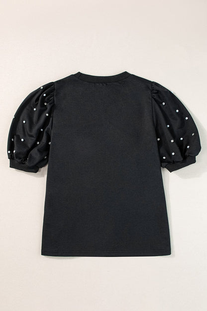 Everyday Pearl Embellished Top