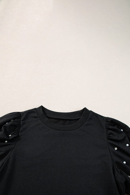 Everyday Pearl Embellished Top