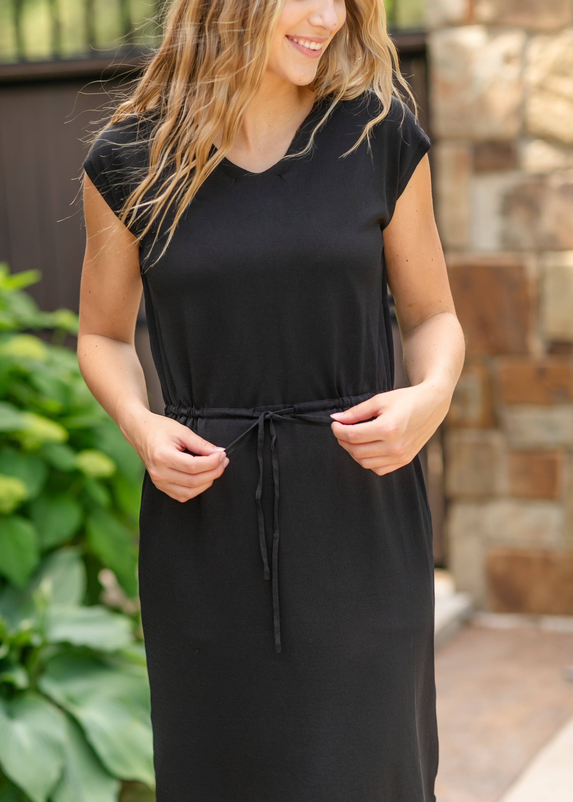 Eliza Knit Midi Dress Inherit Co.