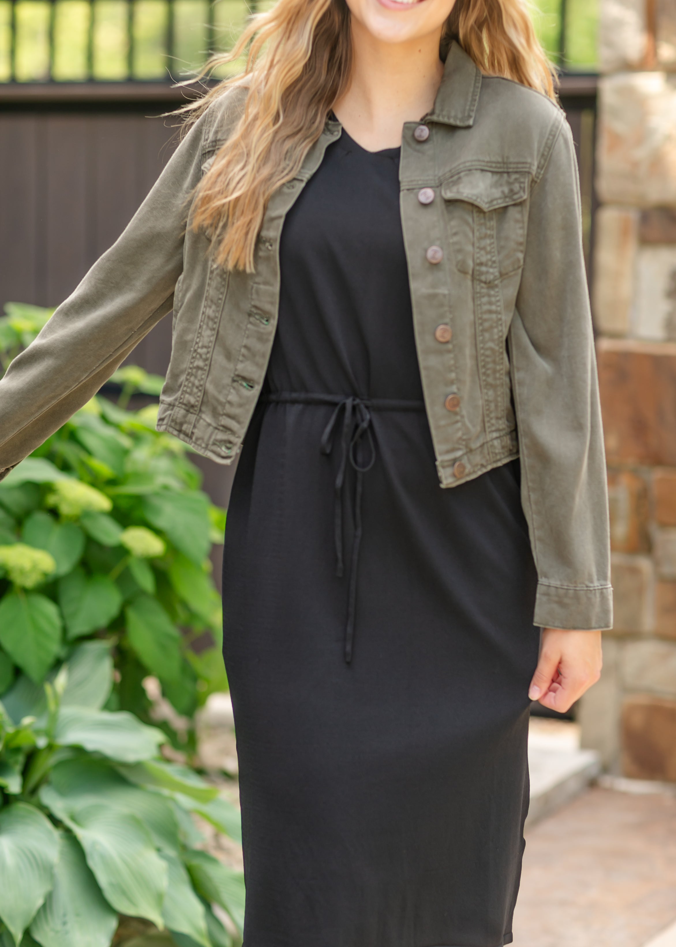 Eliza Knit Midi Dress Inherit Co.