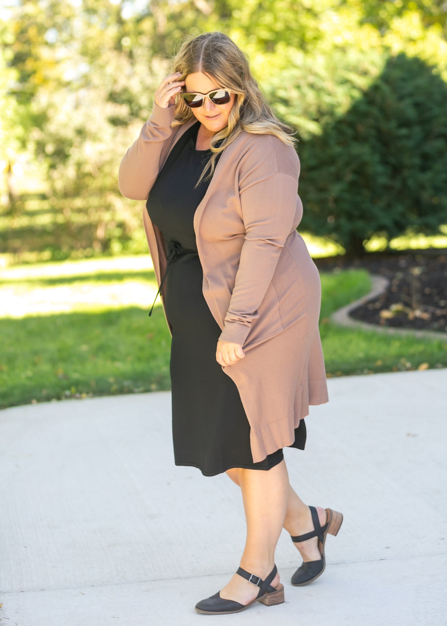 Eliza Knit Midi Dress Inherit Co.