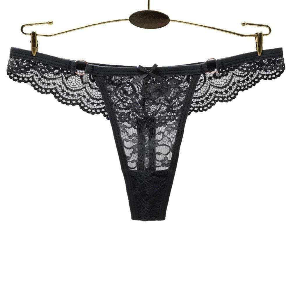 Lace Cutout Women's Thong in Multiple Colors - Love Salve 