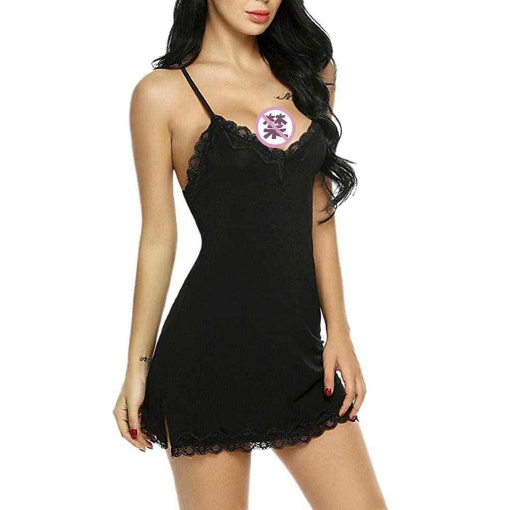 Irresistibly Charming Lace Nightdress for Women - Love Salve 