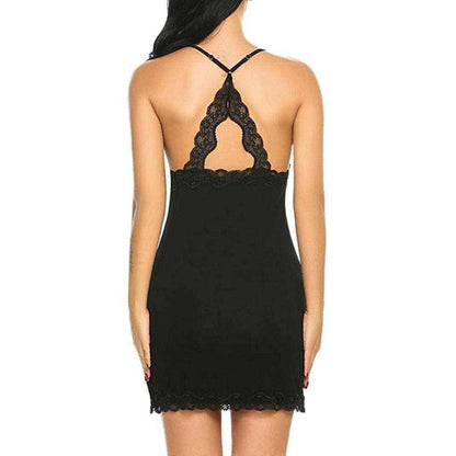 Irresistibly Charming Lace Nightdress for Women - Love Salve 