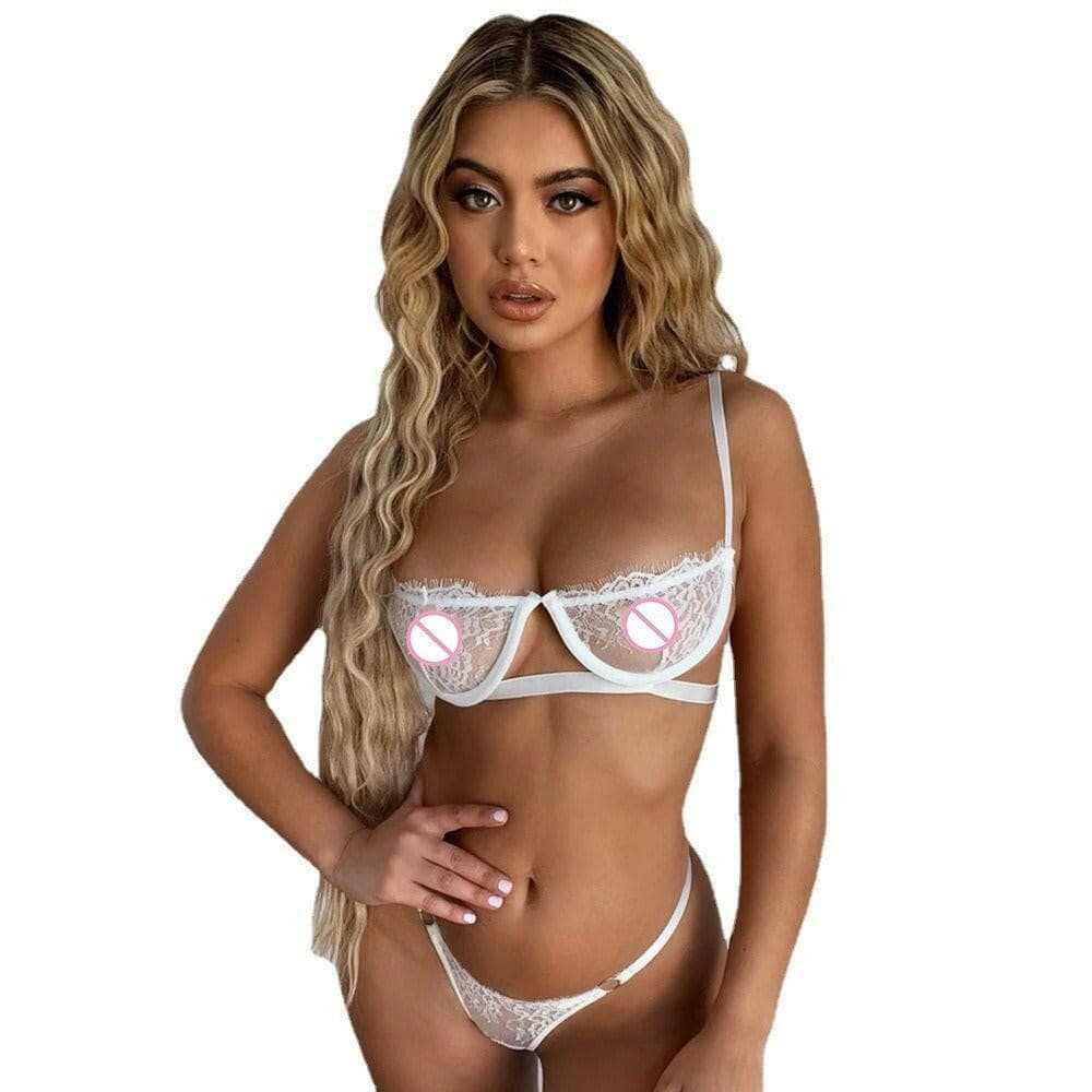 Enchanting Lace Three-Point Lingerie Set with Steel RingEnchanting Lace Three-Point Lingerie Set with Steel Ring
 Indulge in elegance with our Enchanting Lace Three-Point Lingerie Set, where seduction meets playfulness inLove Salve -Point Lingerie Set