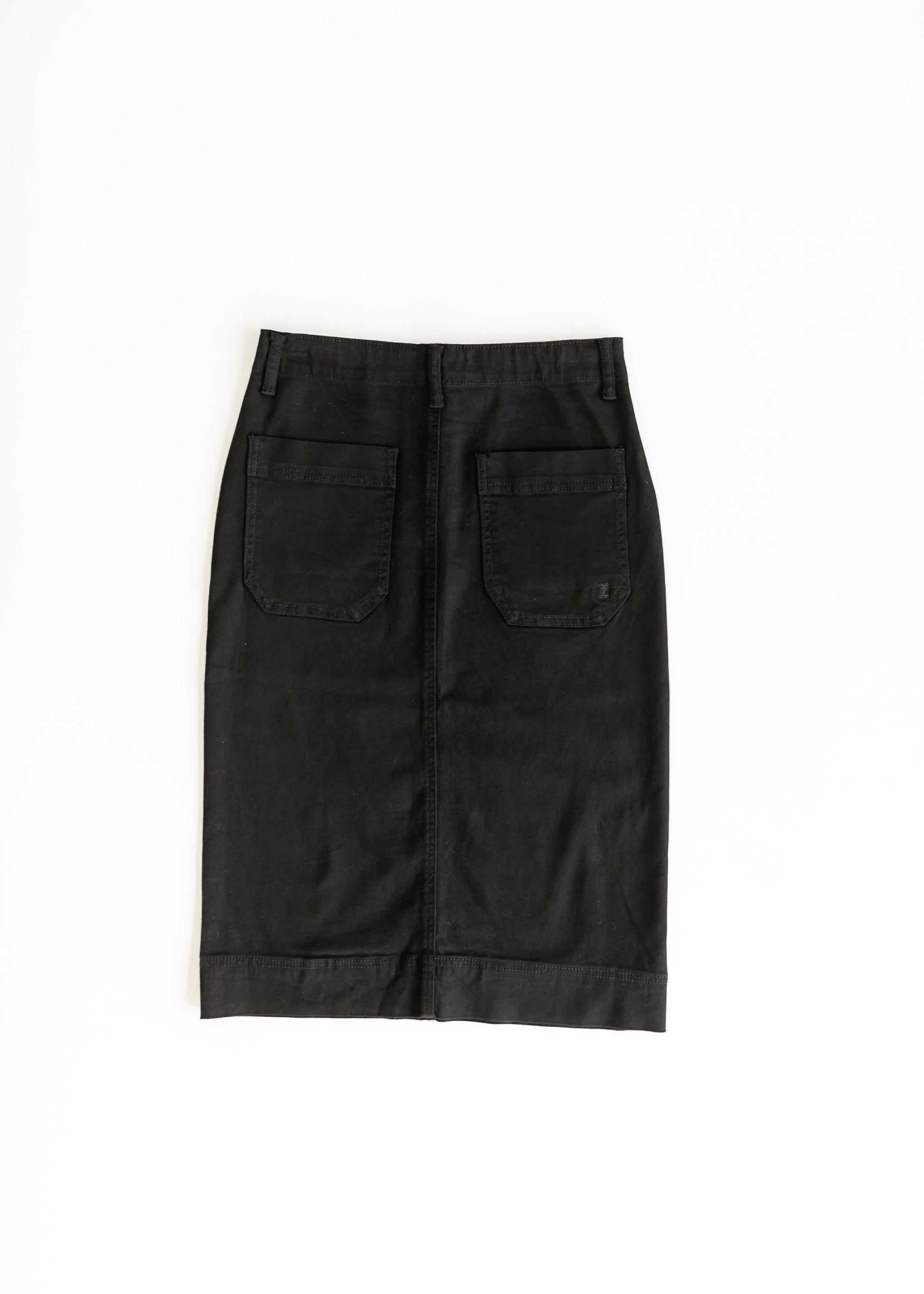 Erica Cotton Twill Midi Skirt Inherit Co.