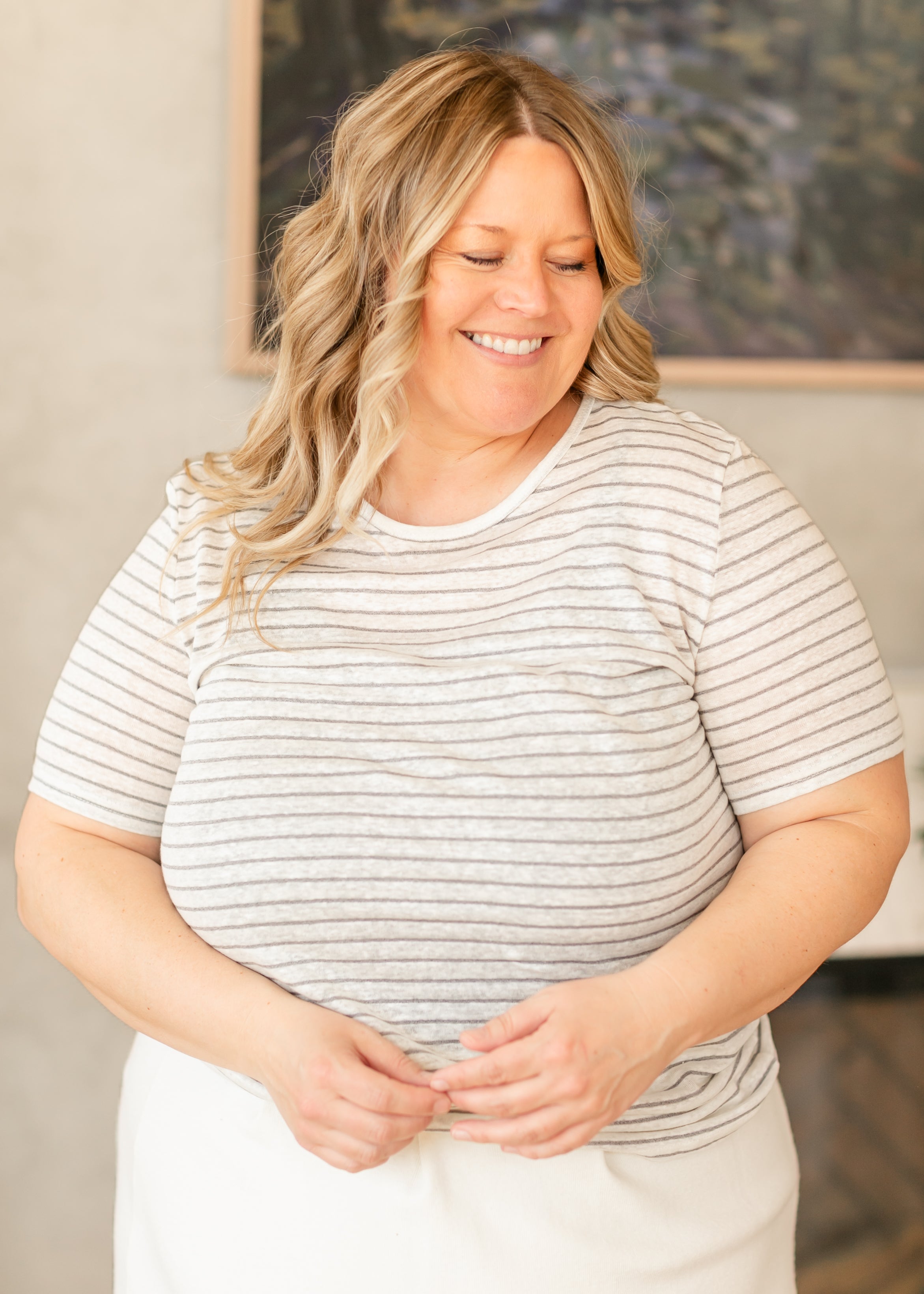 Essential Linen Short Sleeve T-shirt Inherit Co.