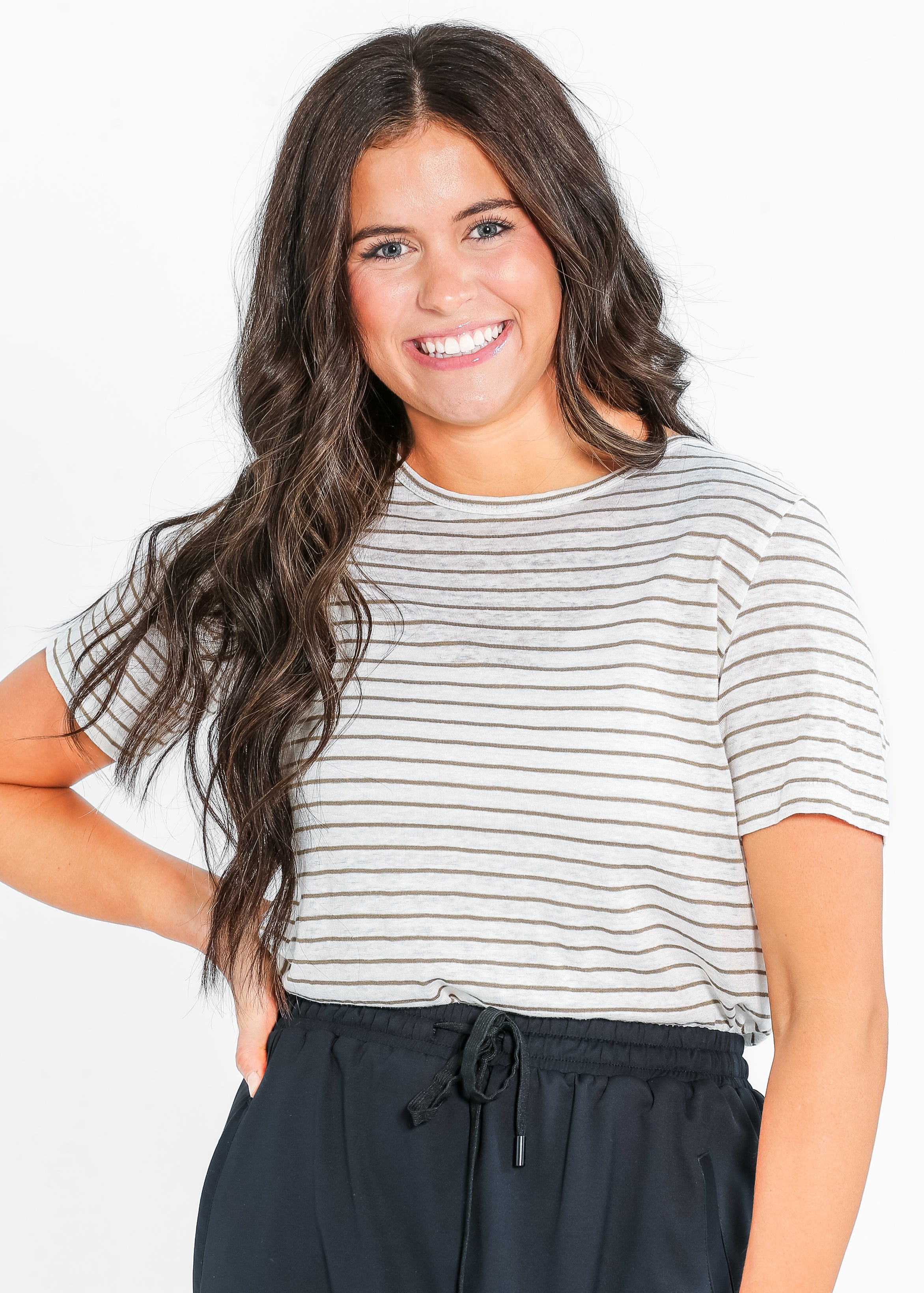 Essential Linen Short Sleeve T-shirt Inherit Co.