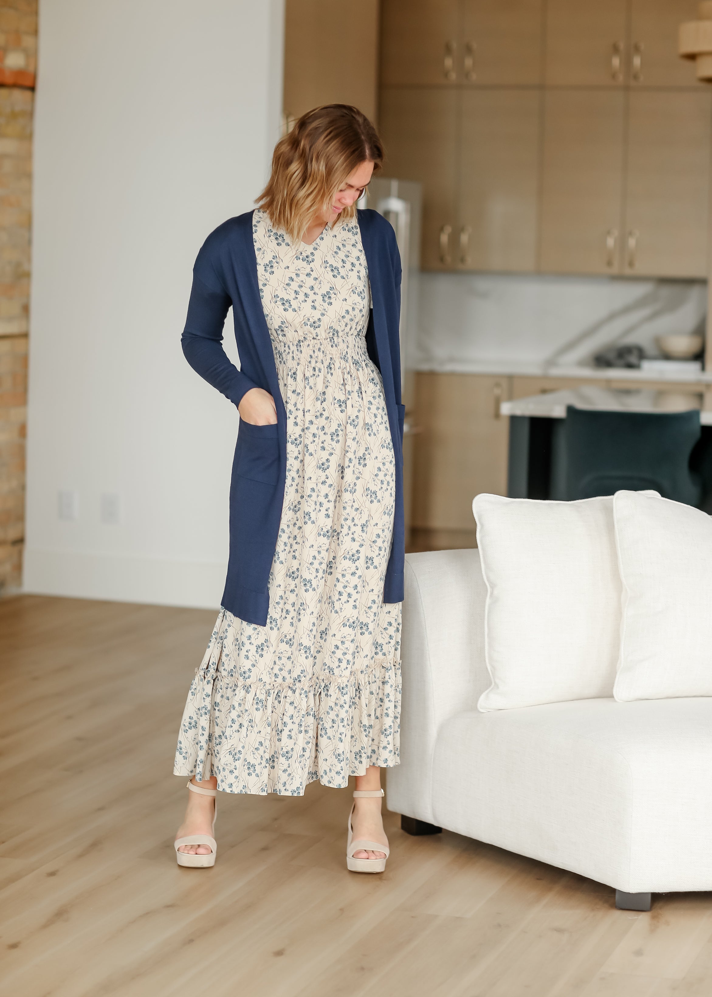 Essential Long + Soft Cardigan Inherit Co.