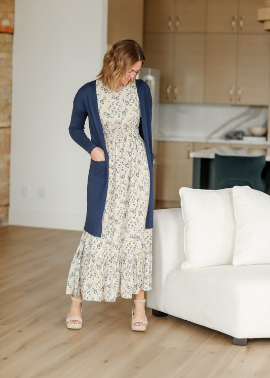 Essential Long + Soft Cardigan Inherit Co.